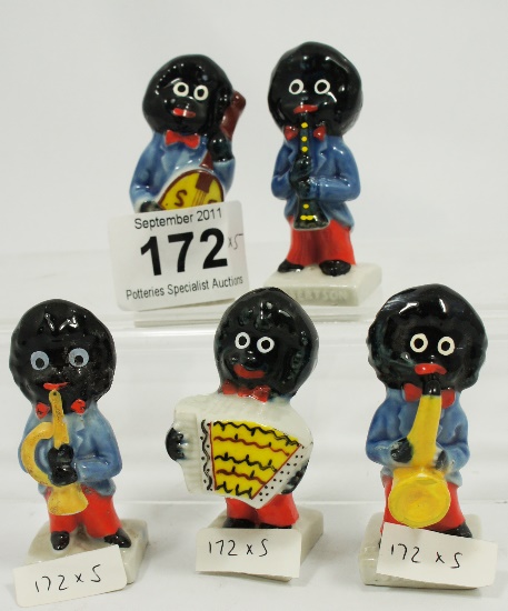 A set of Wade Golly Musicians