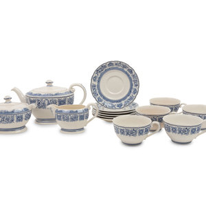 A Set of Wedgwood Tea Articles Yale