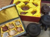A set of Yixing Zisha teapot a