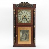 A Seth Thomas 8 Day Wooden Wor