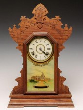 A SETH THOMAS KITCHEN CLOCK WI