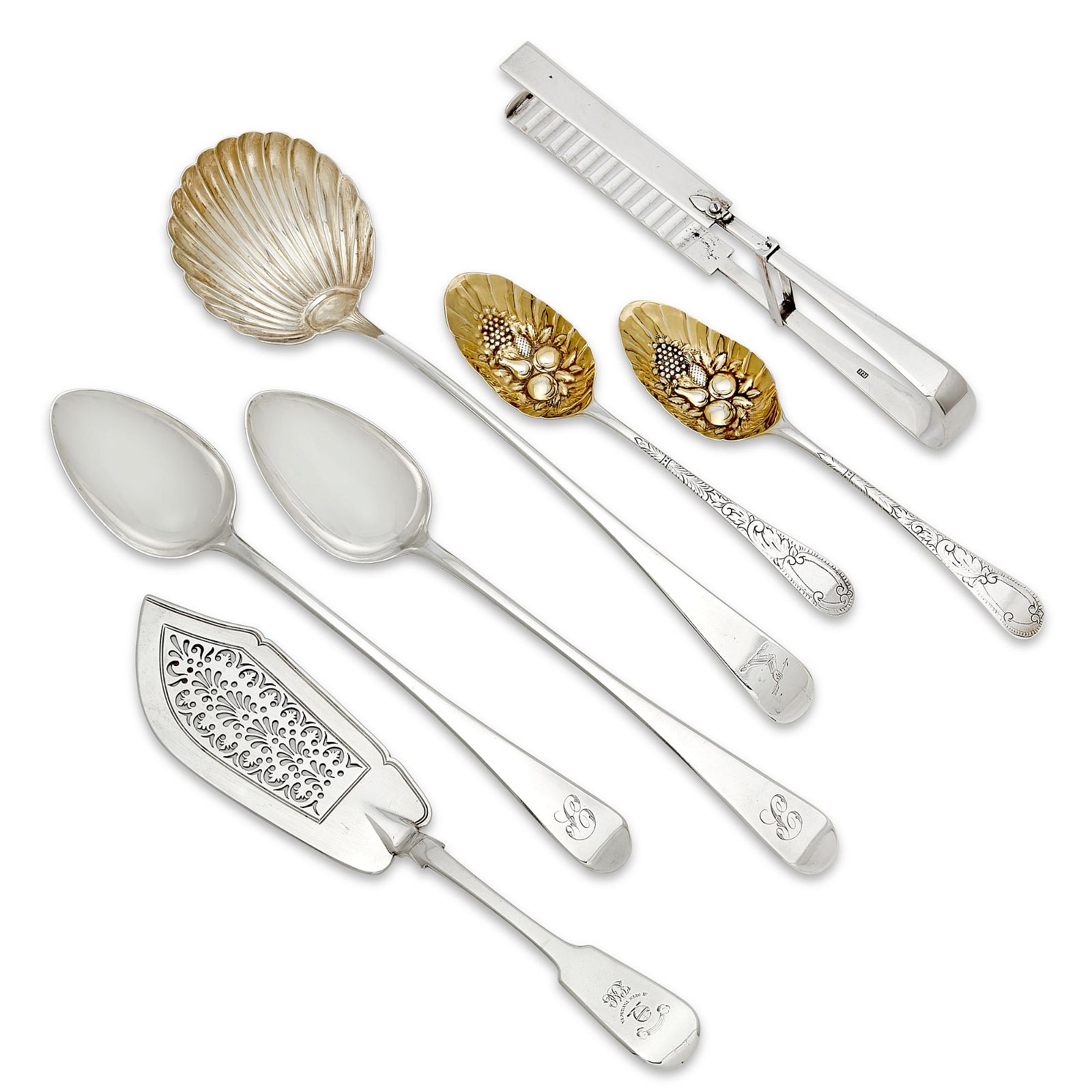 A SEVEN PIECE GROUP OF ENGLISH