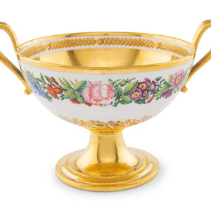 A Sèvres Porcelain Footed Bowl