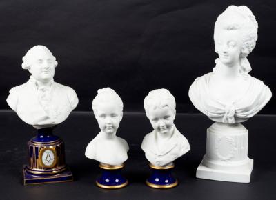 A Sèvres style bisque porcelain