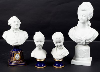 A Sèvres style bisque porcelain