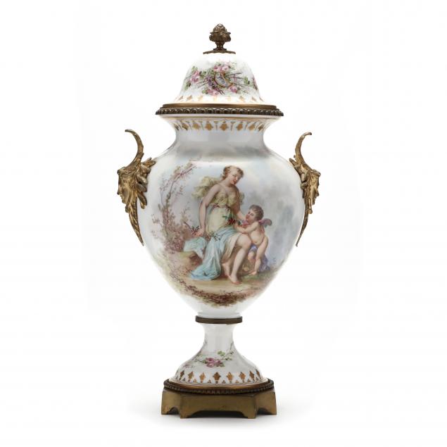A SEVRES STYLE CHATEAU DES