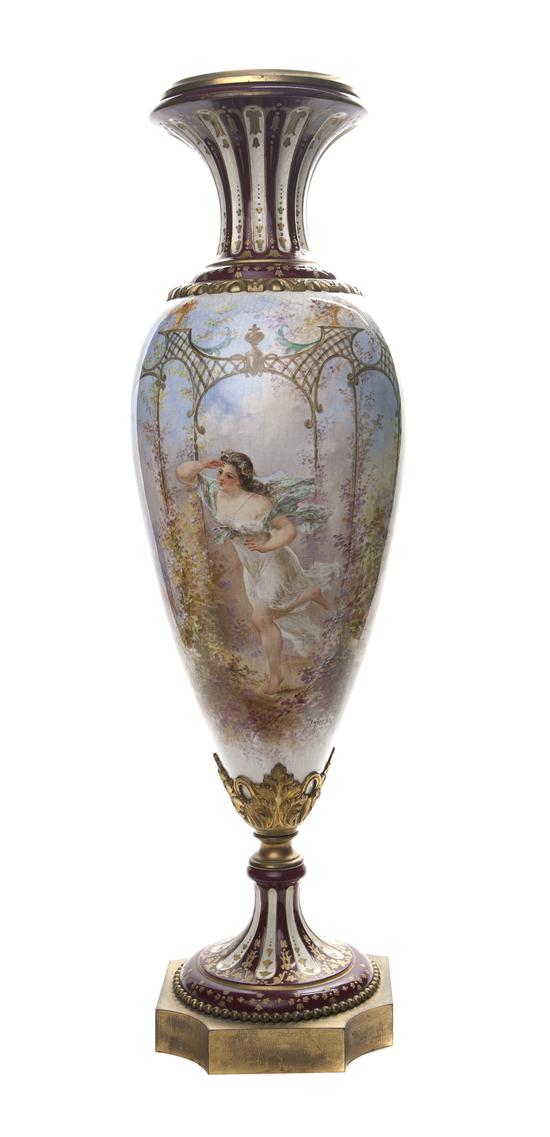 *A Sevres Style Porcelain and