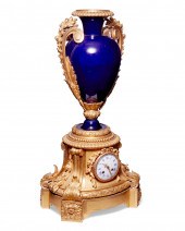 A SèVRES-STYLE PORCELAIN AND G