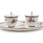 A Sèvres Style Porcelain Confi