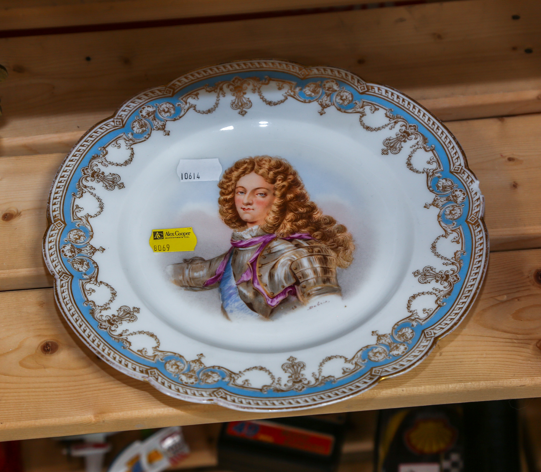 A SEVRES STYLE PORCELAIN PORTRAIT