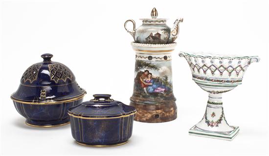 A Sevres Style Porcelain