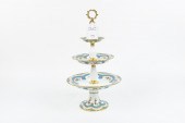 A SEVRES STYLE PORCELAIN THREE