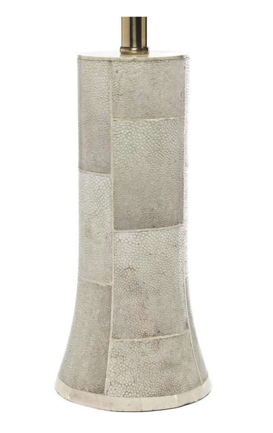A Shagreen Clad Table Lamp of