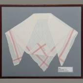 A Shaker Cotton Embroidered Ne