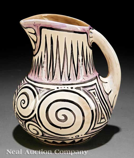 A Shearwater Pottery Pitcher 2001