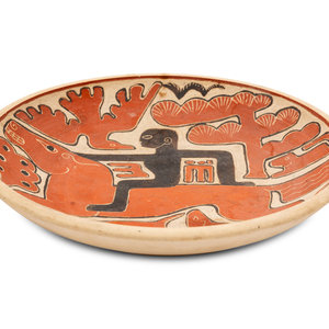 A Shearwater Pottery Sgraffito Bowl