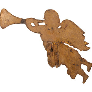 A Sheet Iron Angel Gabriel
