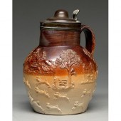 A Sheffield plate mounted salt