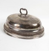 A Sheffield plate oval warming
