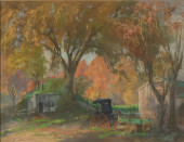 A. SHELDON PENNOYER FARM YARD