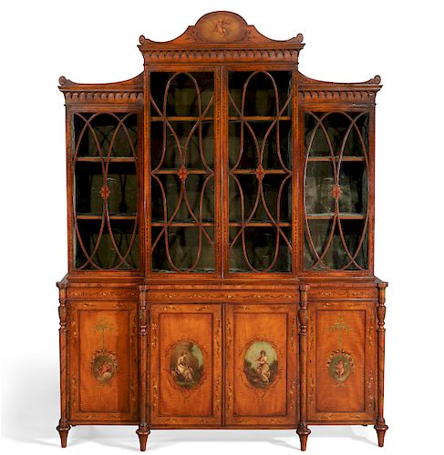 A SHERATON REVIVAL PAINTED