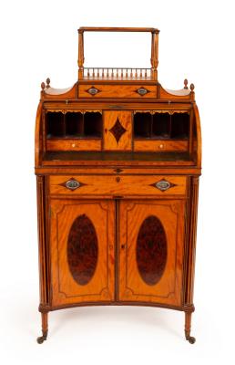 A Sheraton Revival satinwood