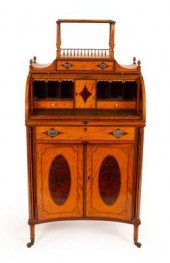 A Sheraton Revival satinwood c