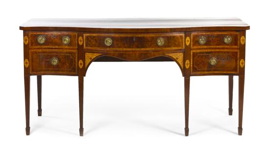 *A Sheraton Style Mahogany