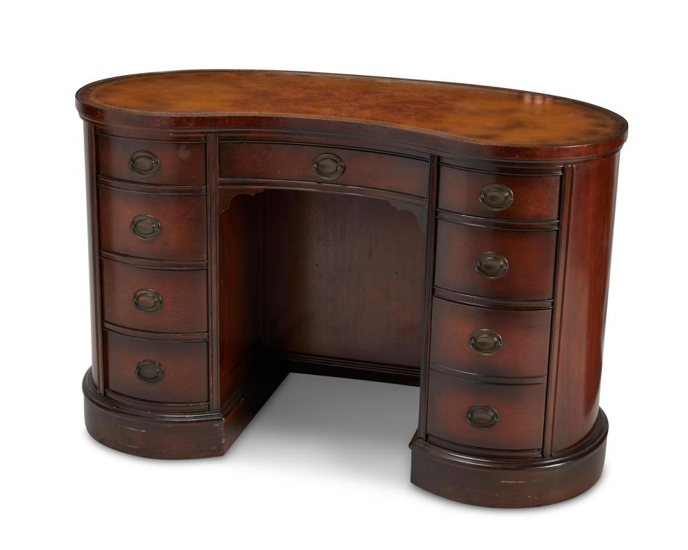 A SHERIDAN-STYLE MAHOGANY LADIES