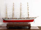 A SHIP MODEL 'LA LOIRE 1897-19