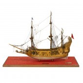 A SHIP MODEL OF THE LA COURONN