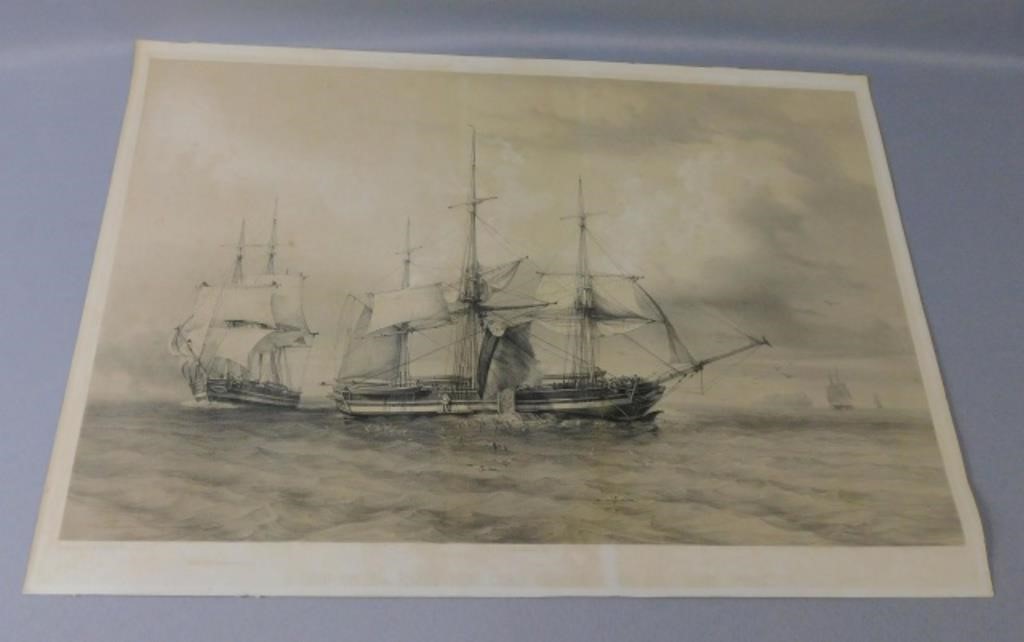 A SHIP ON THE NORTHWEST COAST,