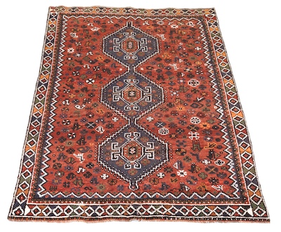 A Shiraz Carpet Tribal style carpet
