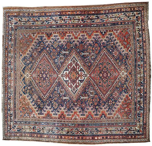 A SHIRAZ RUG.Early 20th Century.
