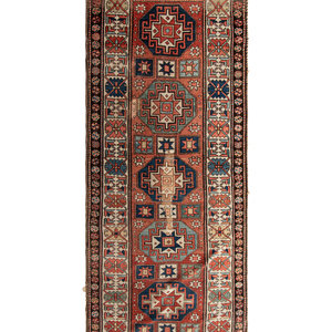 A Shirvan Wool Runner First Half