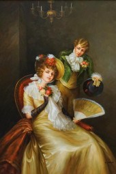 A. SHOENE, ARISTOCRATIC COUPLE