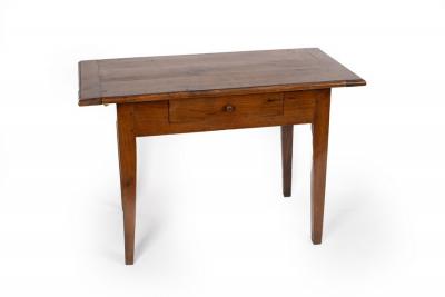 A side table fitted a single drawer