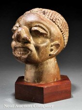 A Sierra Leone Carved Stone He