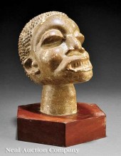 A Sierra Leone Carved Stone He
