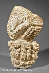 A Sierra Leone Carved Stone He