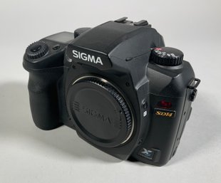 A Sigma SD14 digital SLR camera