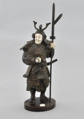 A Signed Carved Boxwood and Iv