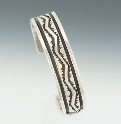 A Signed Darin Bill Sterling Silver