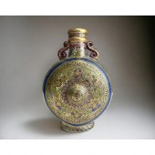 A signed Fritz Heckert glass m