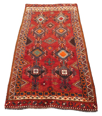 A Signed Kazak Carpet Eight