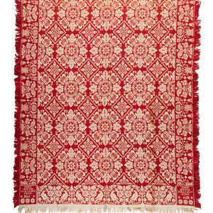 A Signed Ohio Coverlet and a