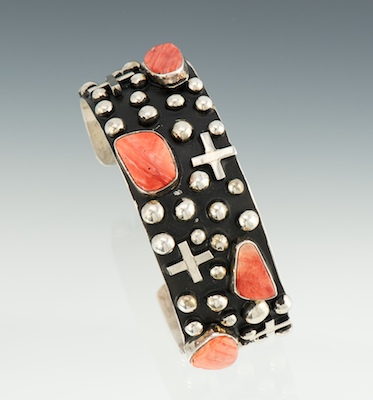 A Signed S. Ray Sterling Silver and
