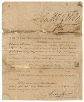 A SIGNED SAM HOUSTON JUDICIAL