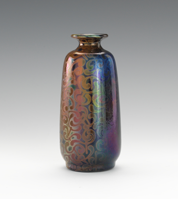 A Signed Sicard Vase Signed near