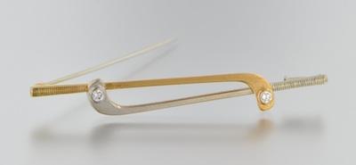 A Signed Trudel 18k Gold and